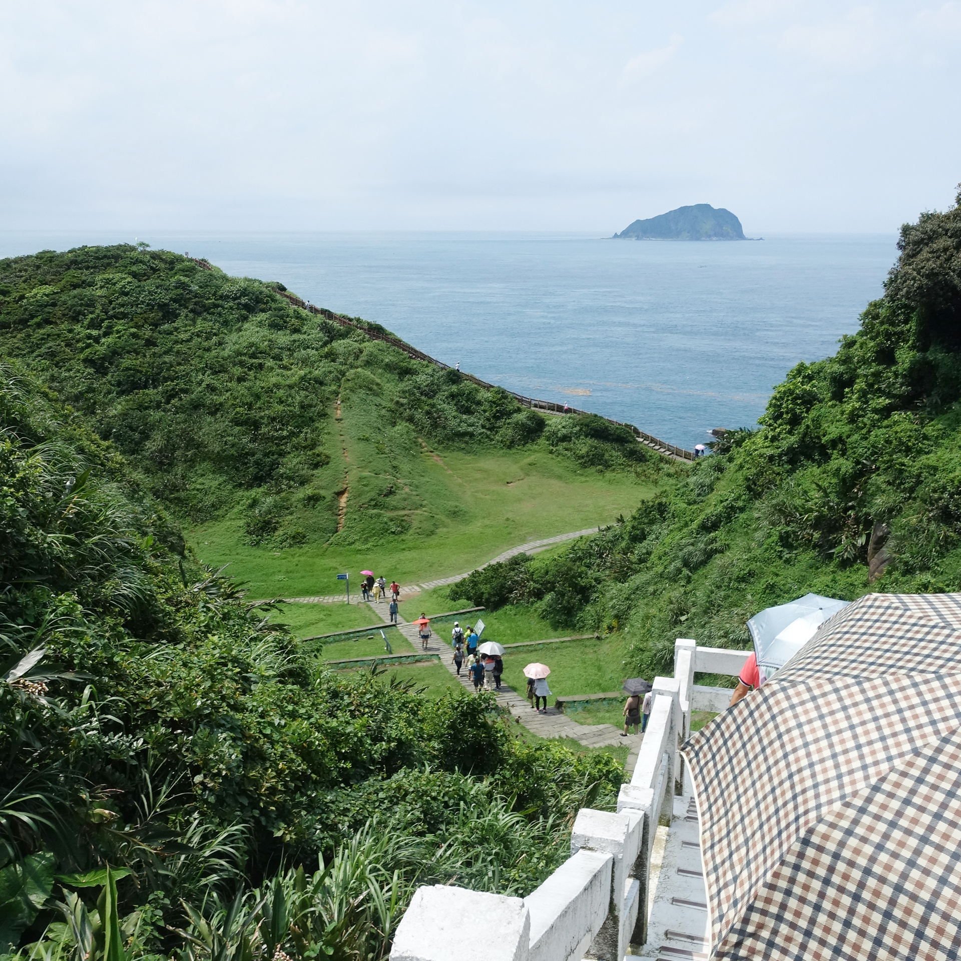Enjoying the views in Taiwan