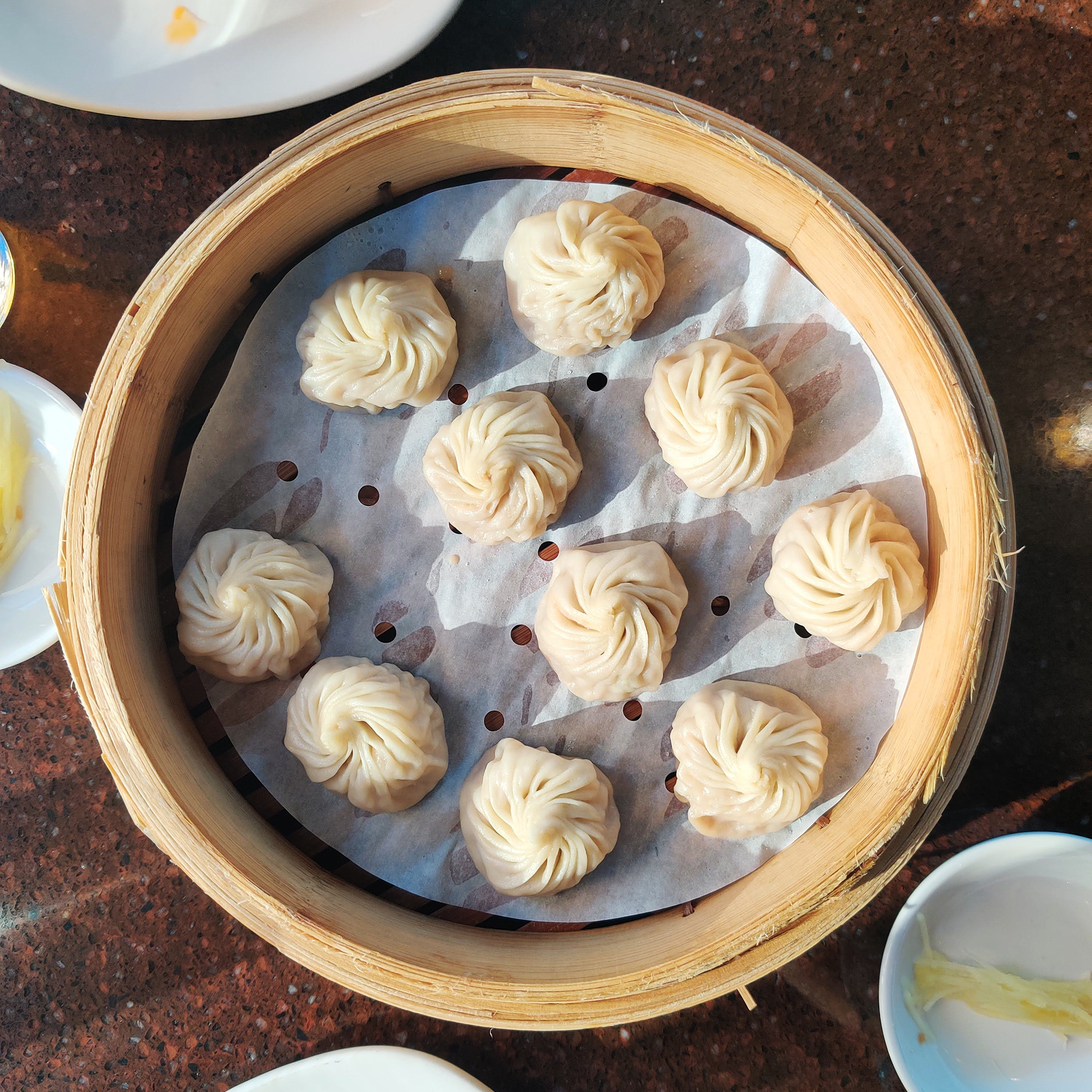 Soup dumplings at Din Tai Feng