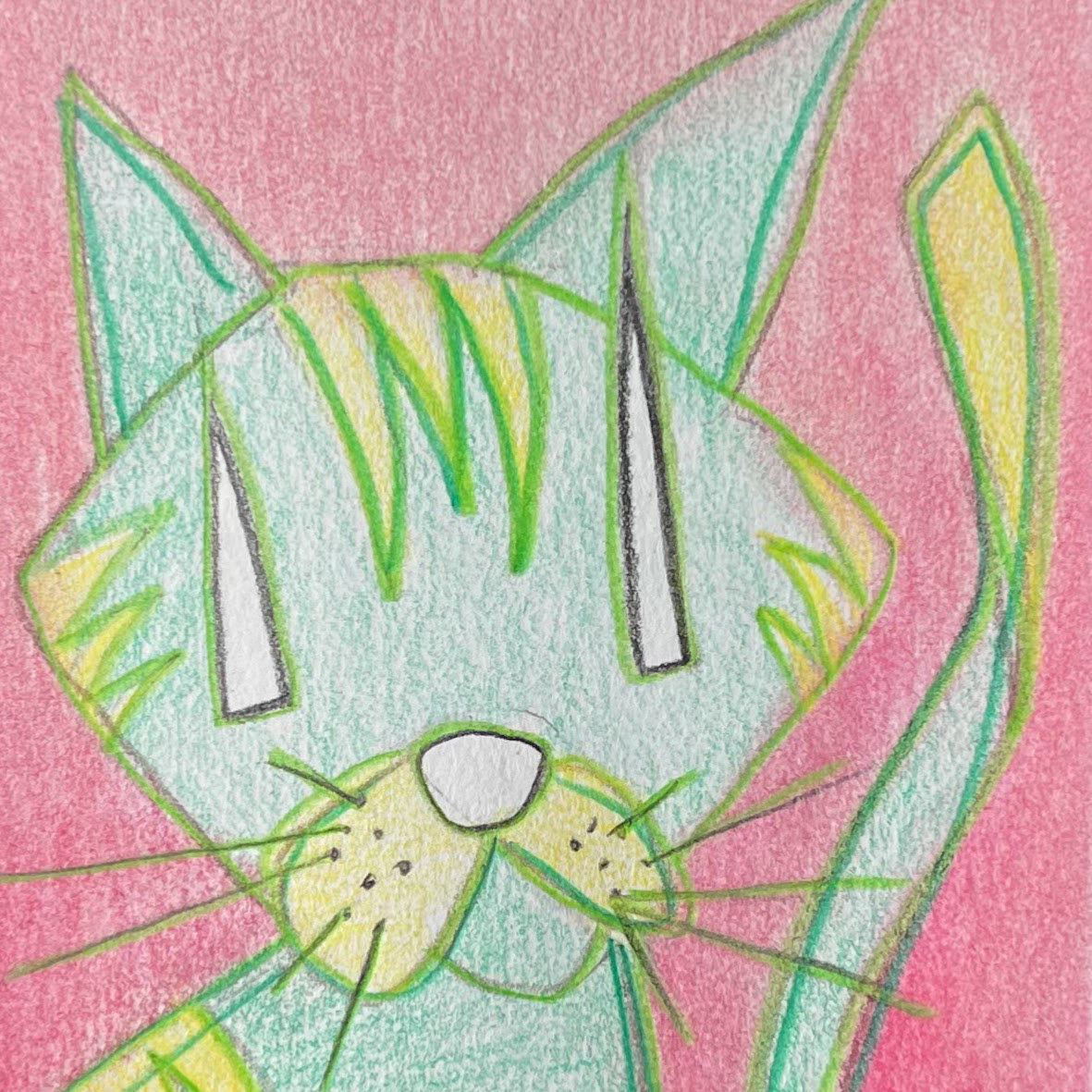 Green Kitty