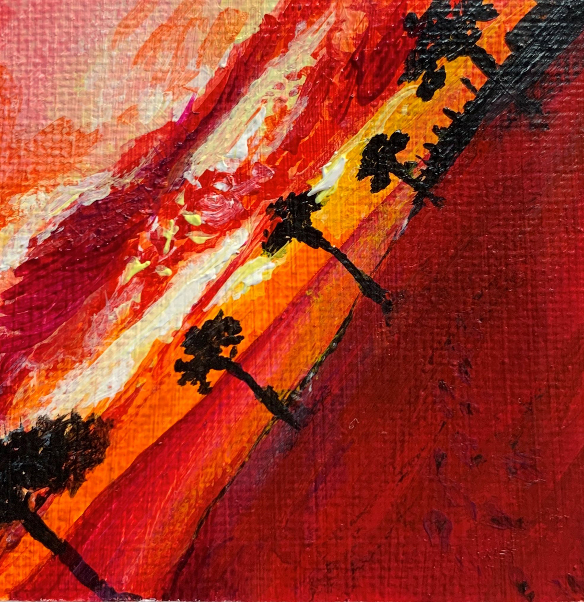 Beachside - 4" x 4"