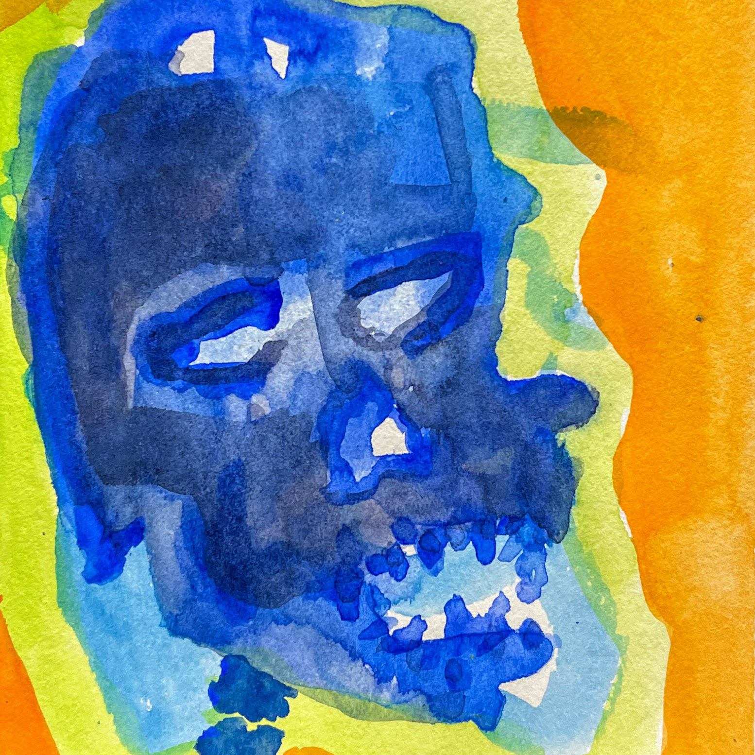 Blue Skeleton