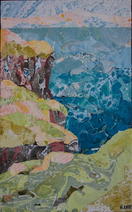 Du haut de la falaise