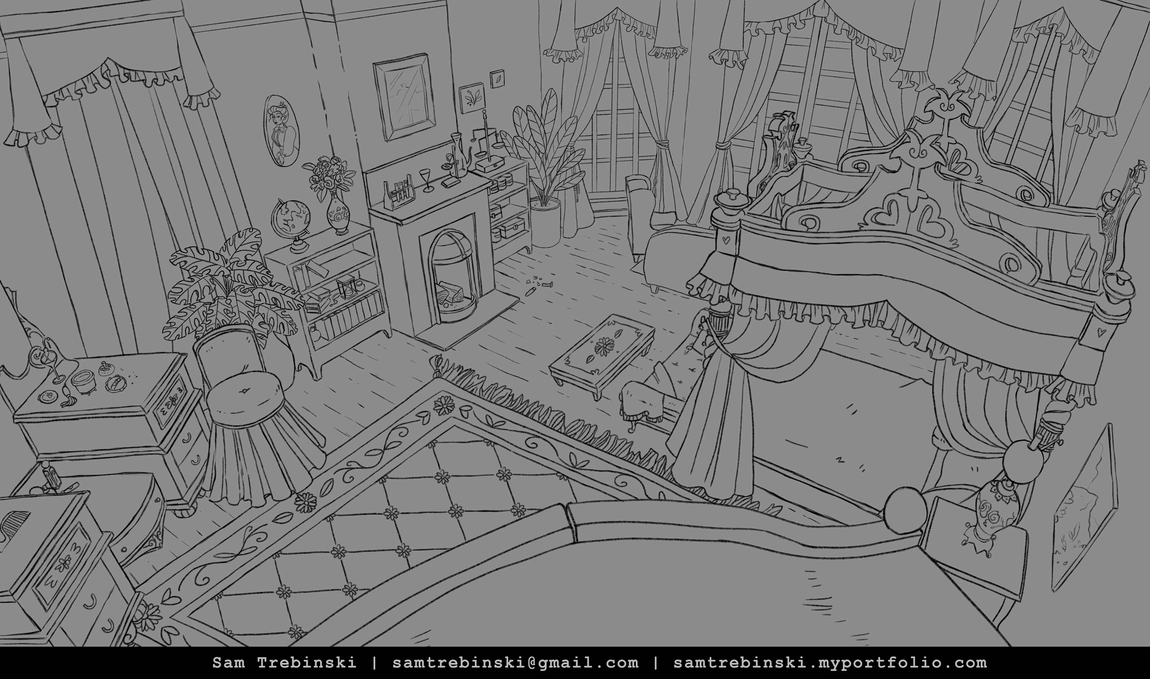 Bedroom- Angle 1