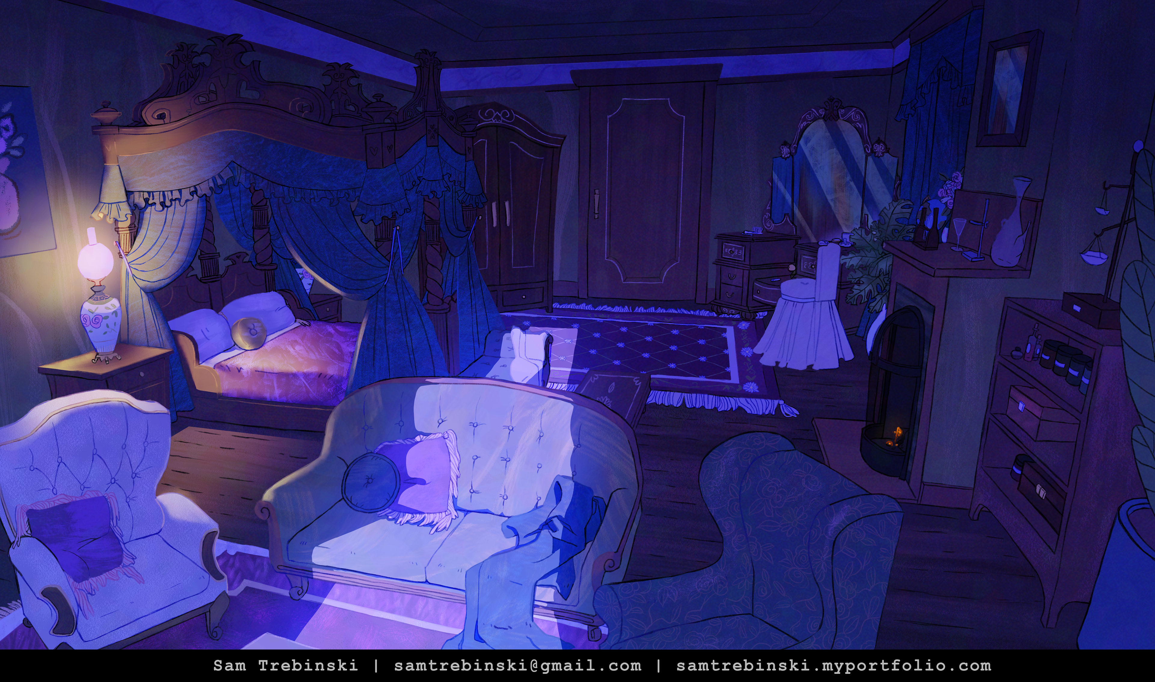 Bedroom- Night