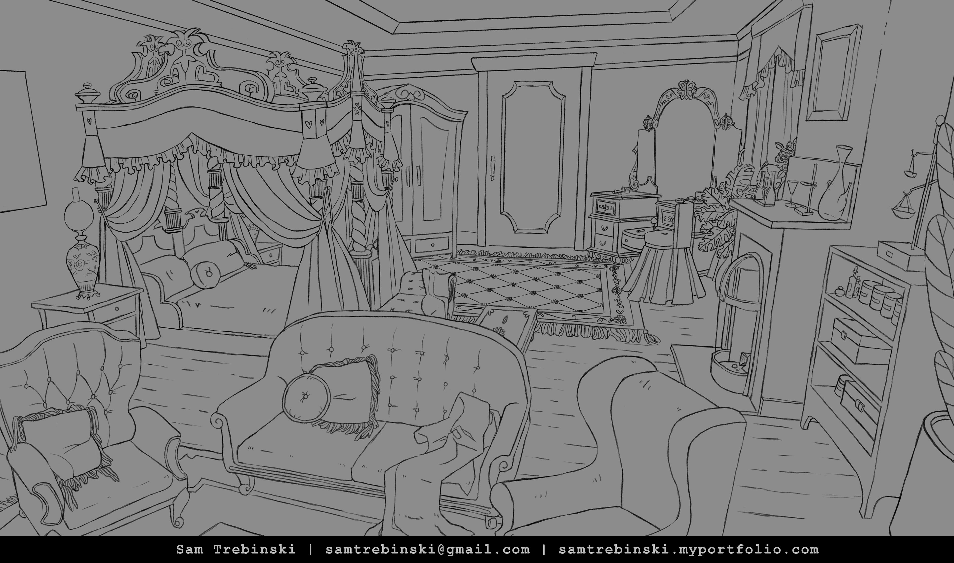 Bedroom- Angle 2