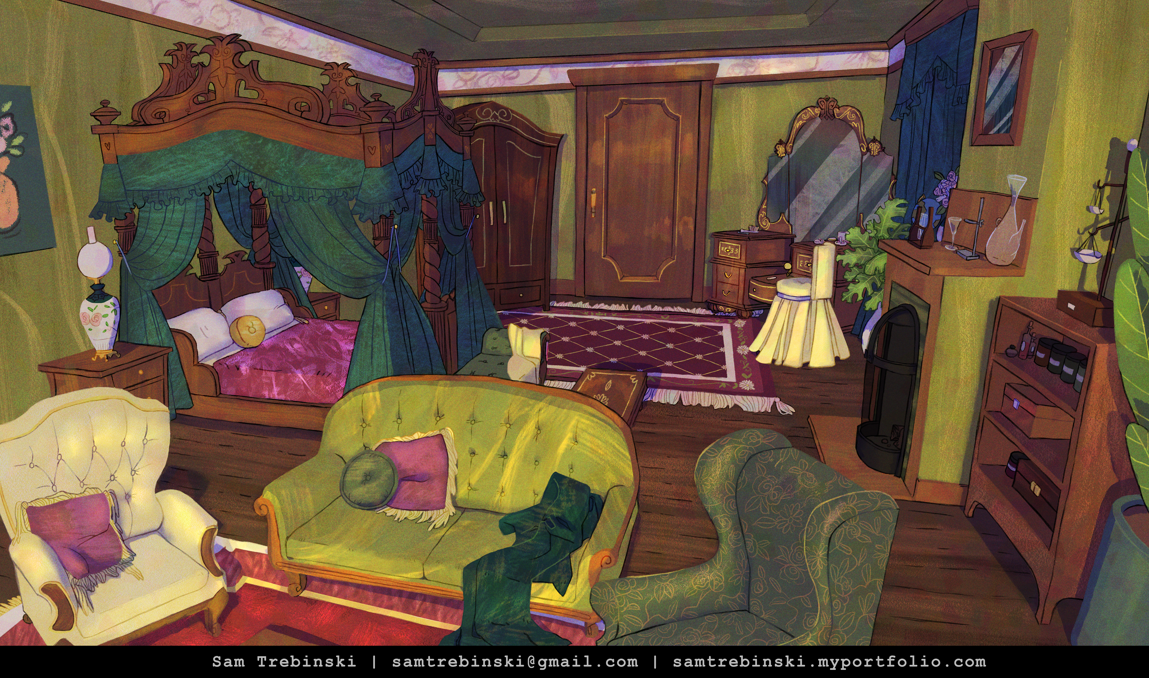 Bedroom- Day