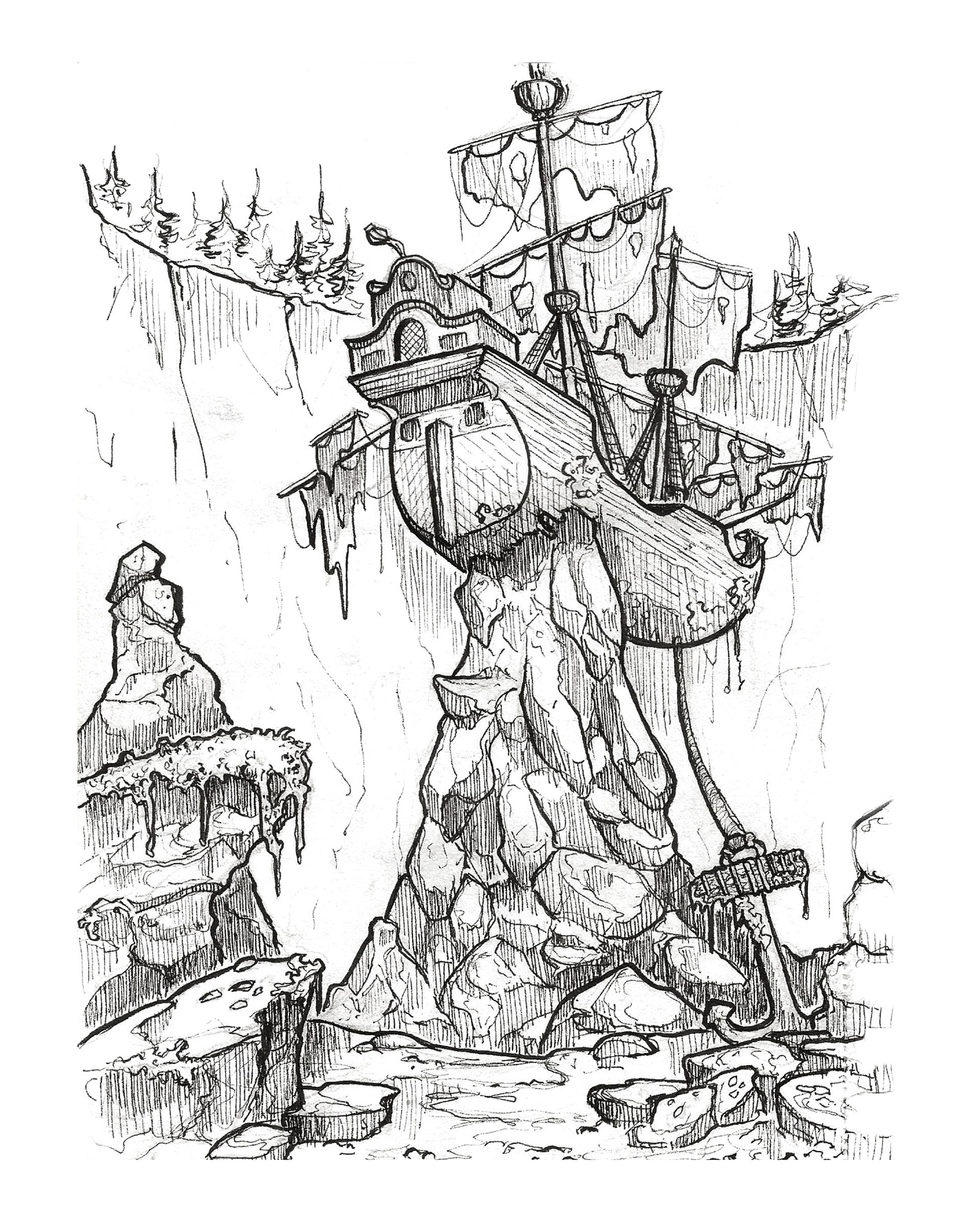 Lost ship