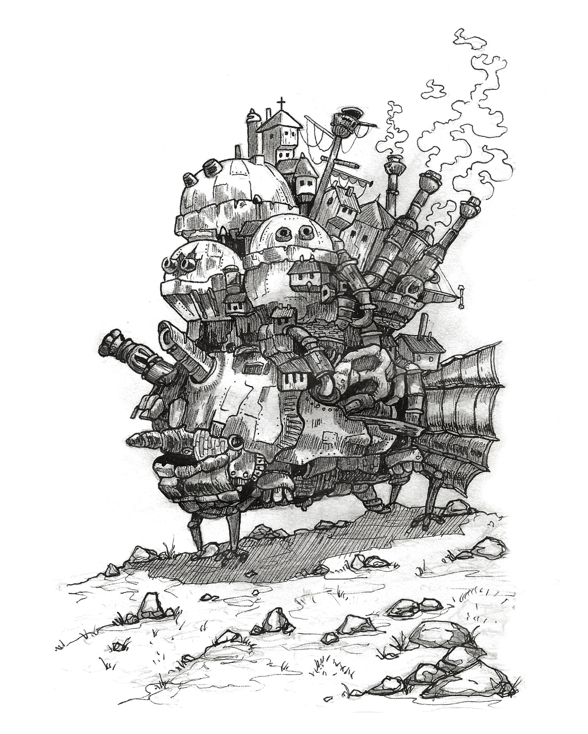 Le château ambulant - Miyazaki