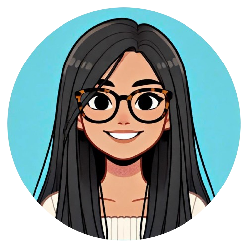 Cartoon portrait of Naomi Nguyen