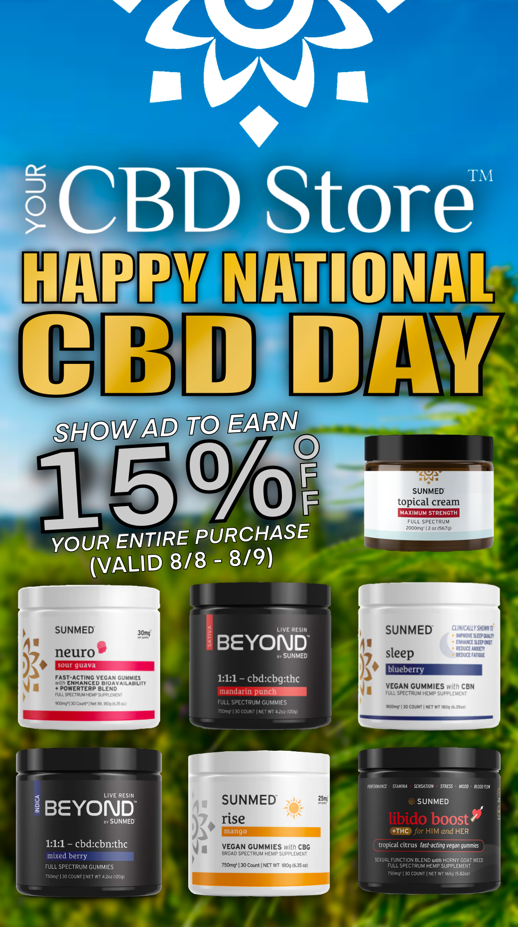 Your CBD Store National CBD Day