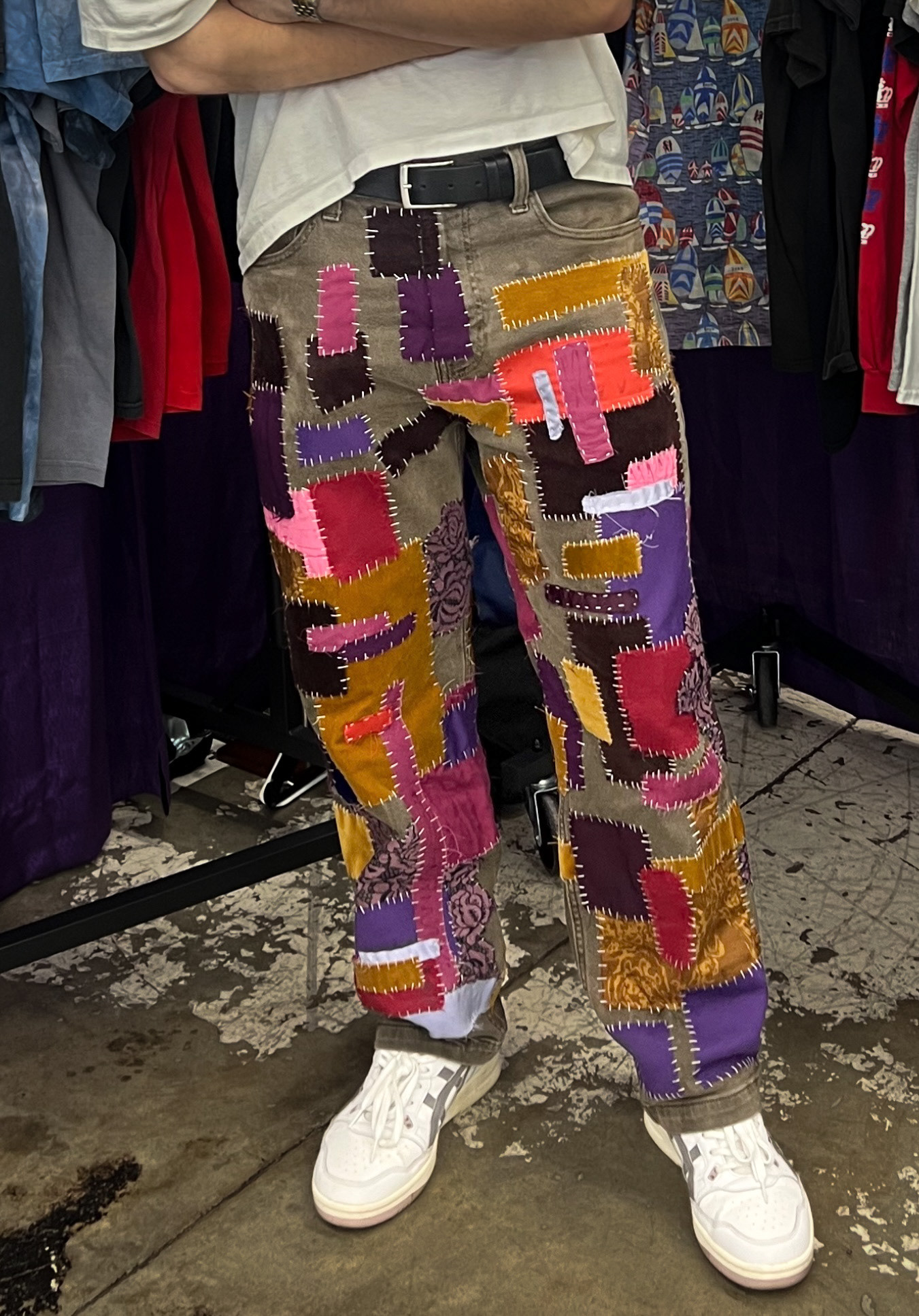 Patchwork Pants