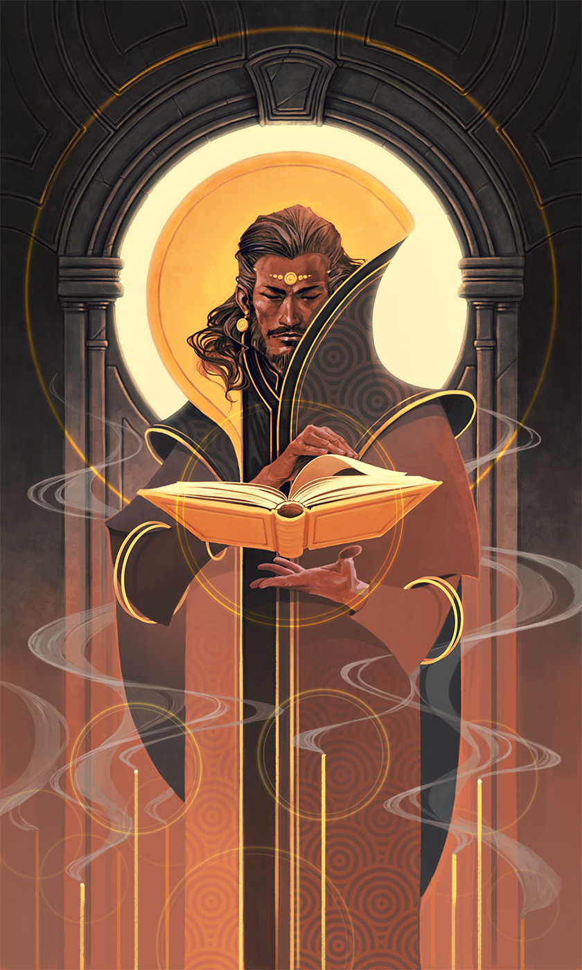 Javid, Steward of Knowledge © Cantrip Candles
