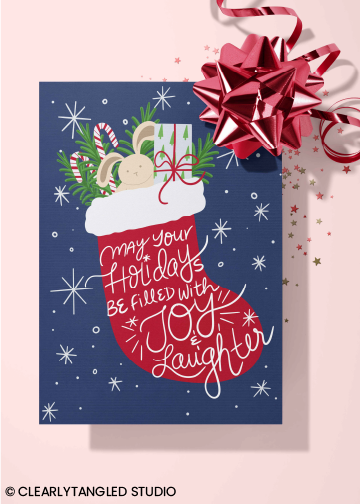 joyful stocking