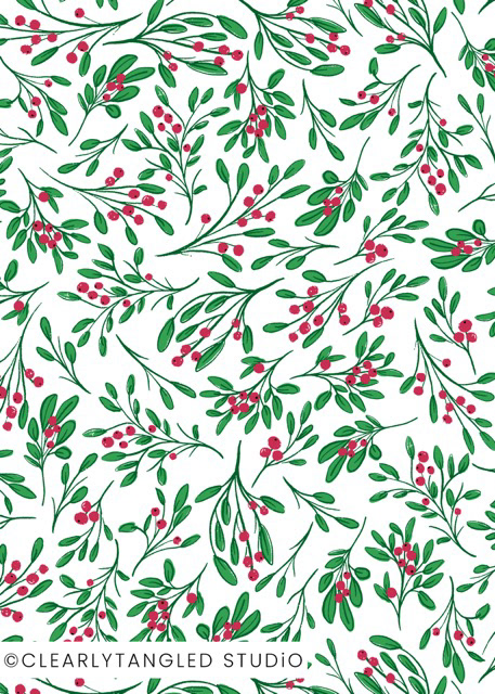 romantic mistletoe