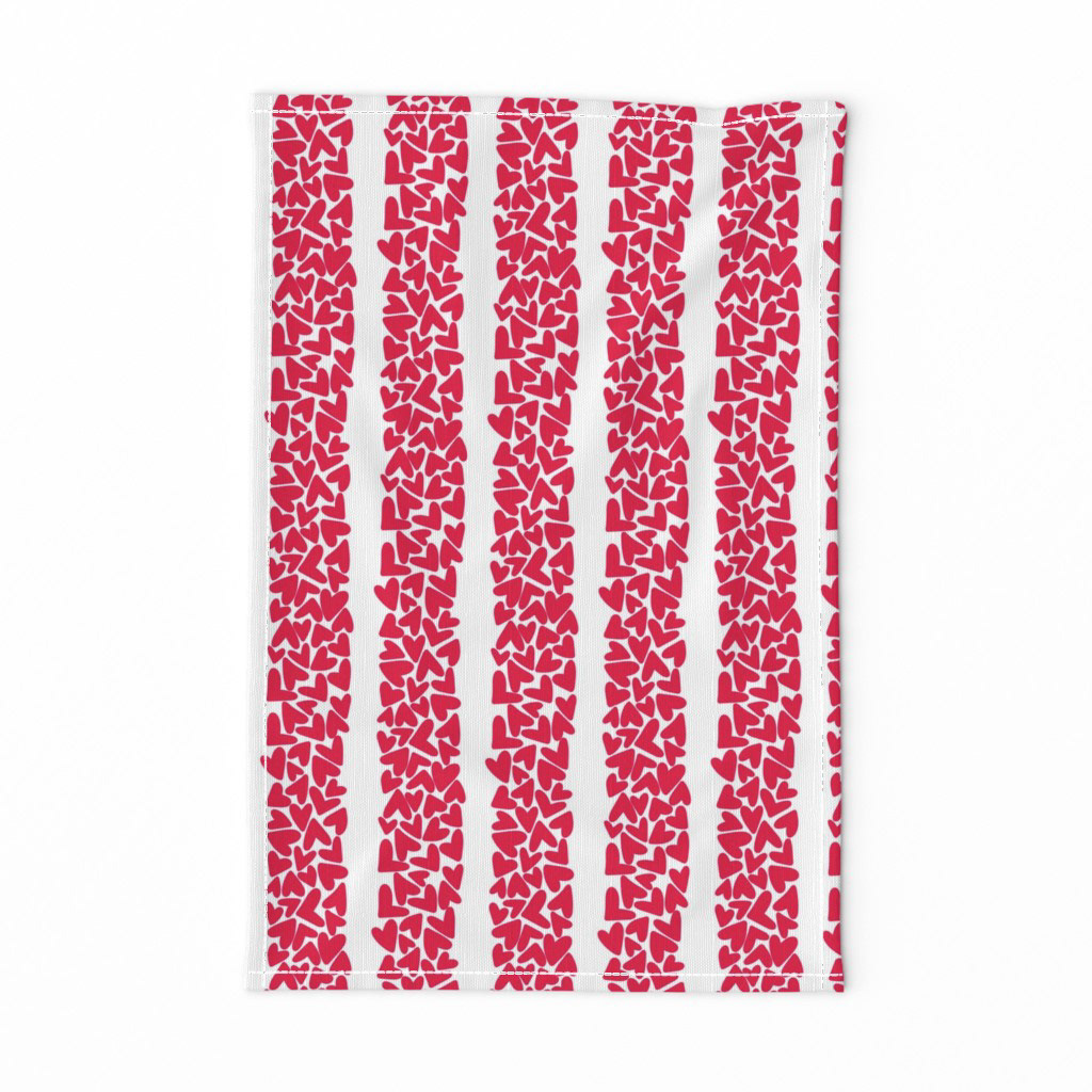 vertical heart stripes