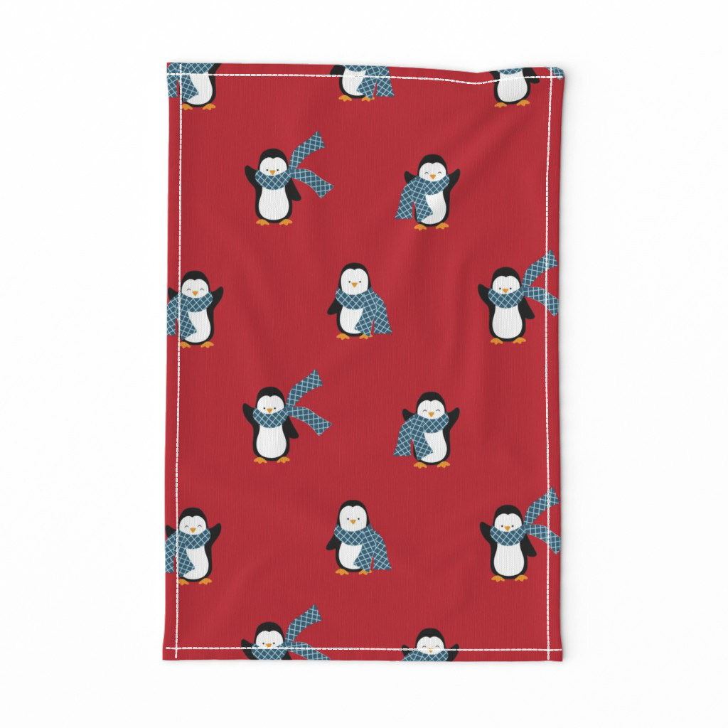 cheerful penguins
