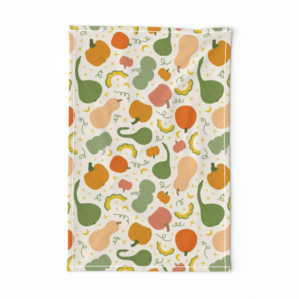 enchanted squash - on white