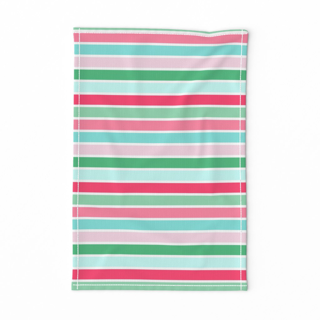 modern christmas stripes