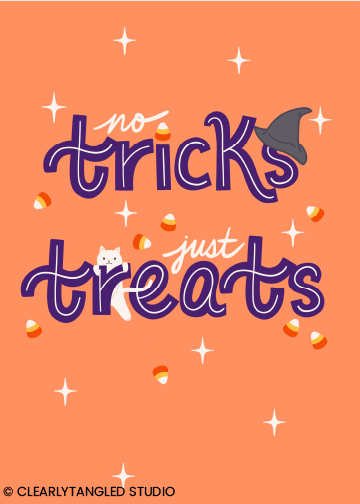 no tricks just treats