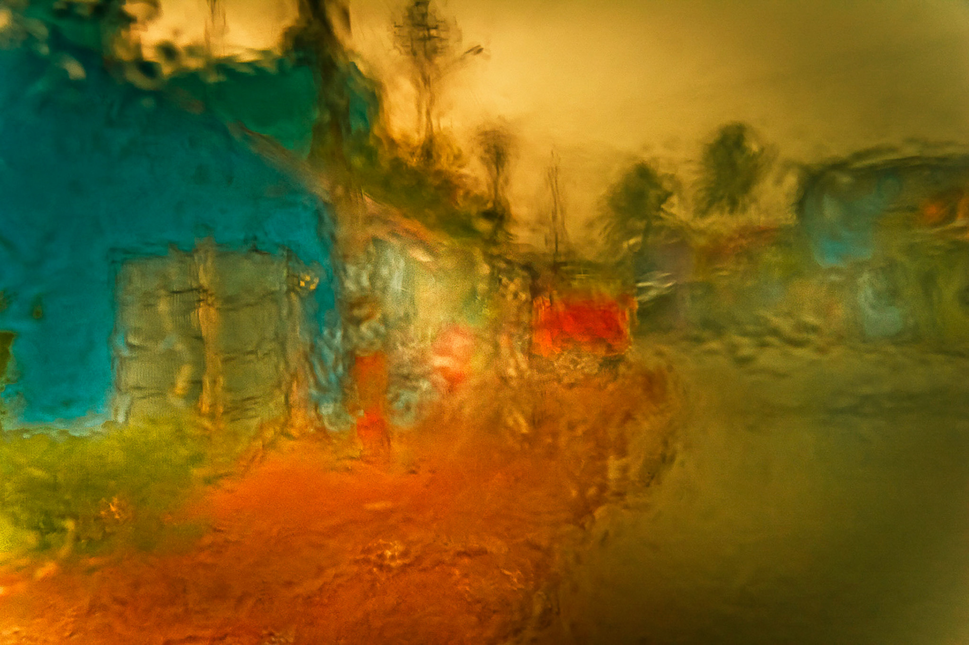 La Mousson.              Tamil Nadu, Inde