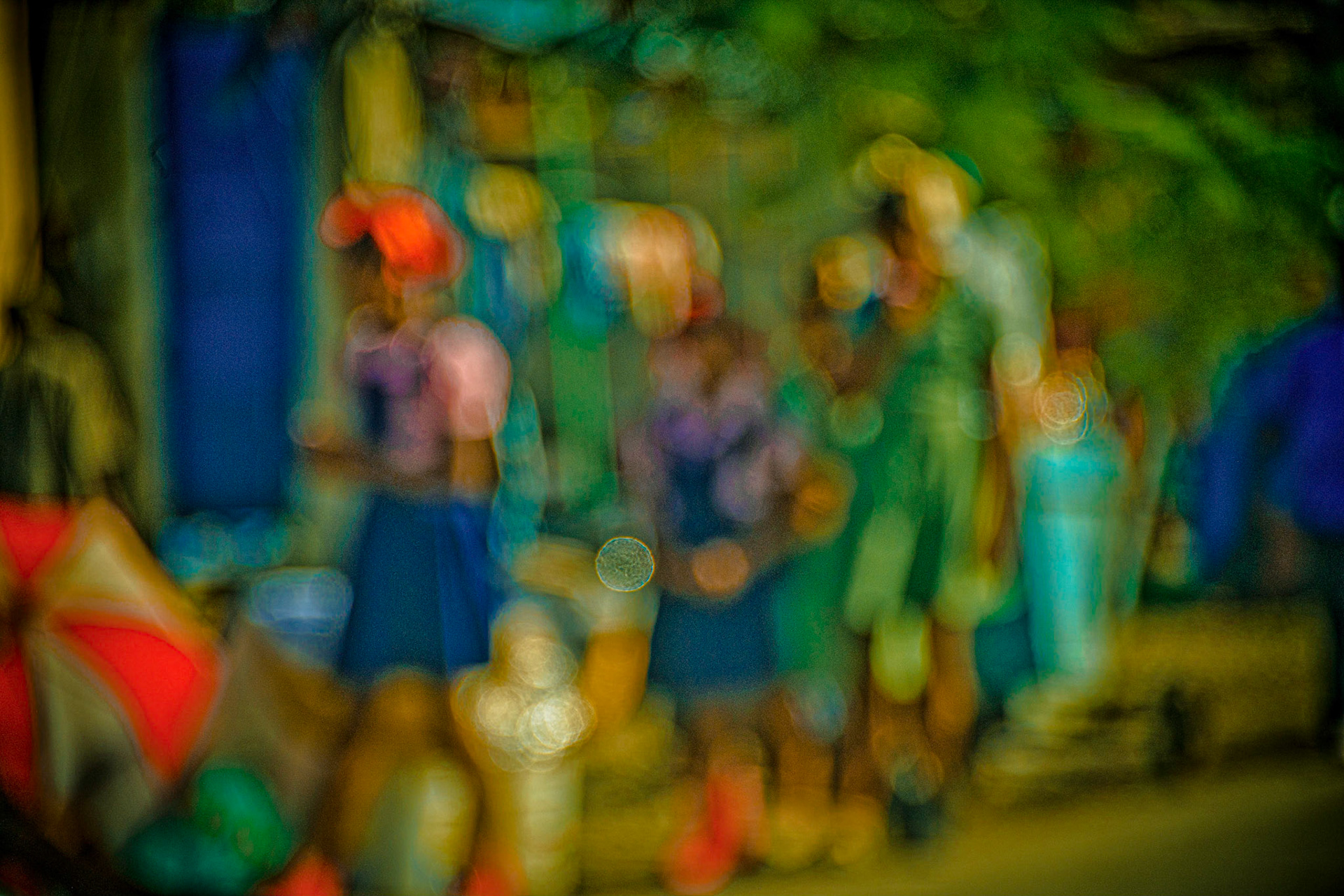 Au marché. Les Cayes. Haïti 
