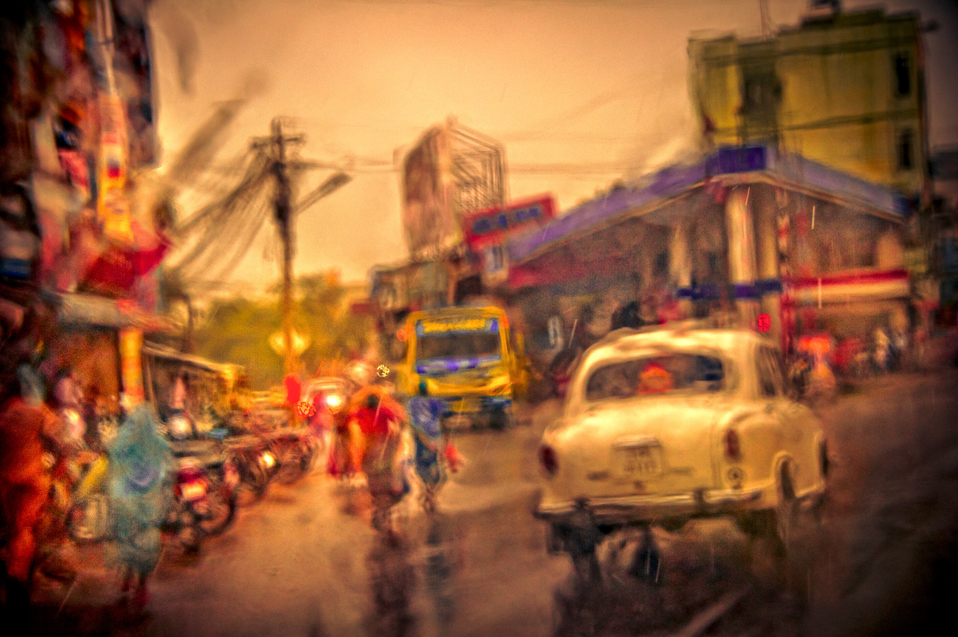 L'Ambassador de pluie.    India