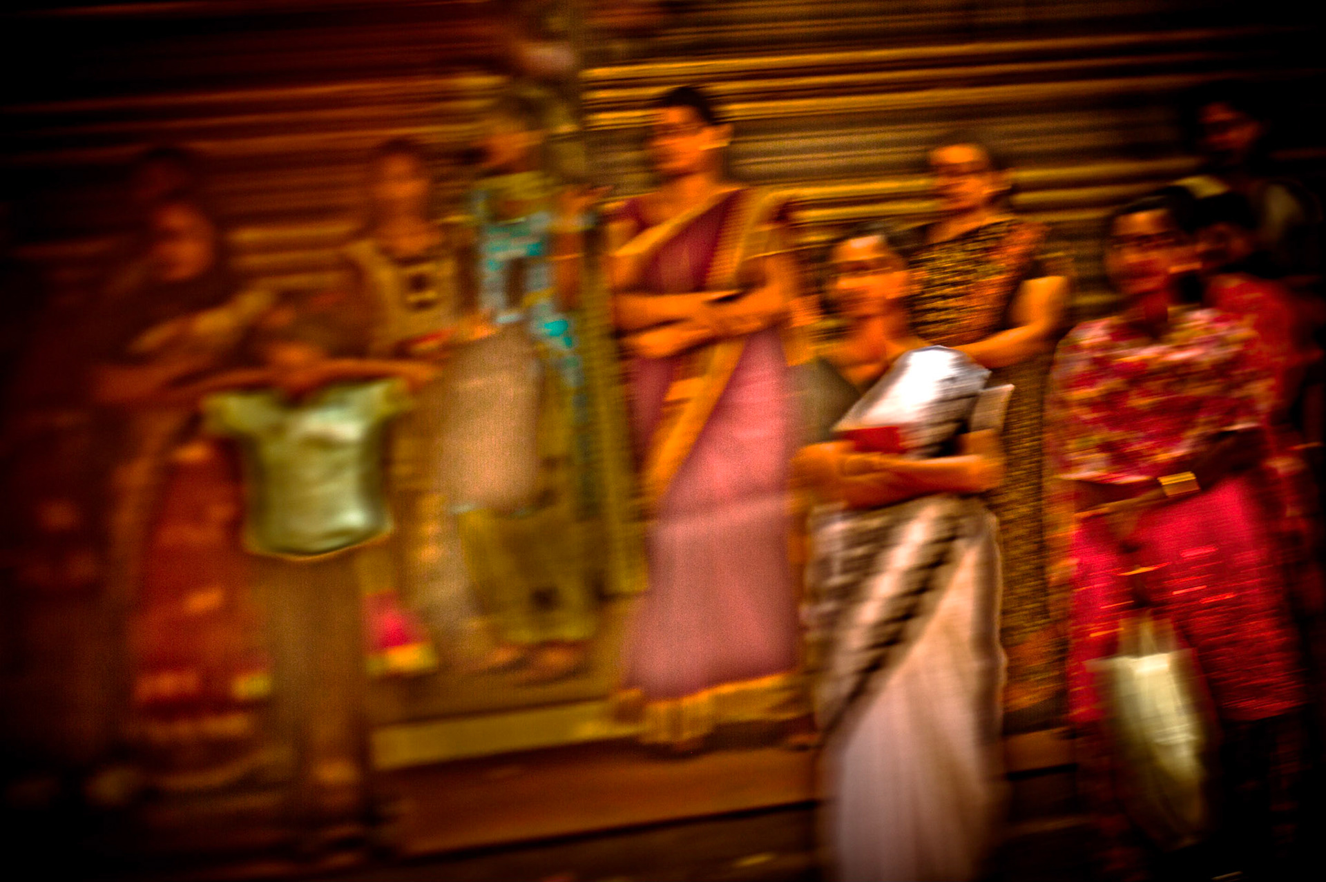 Les Femmes du bus.      Kerala. India 