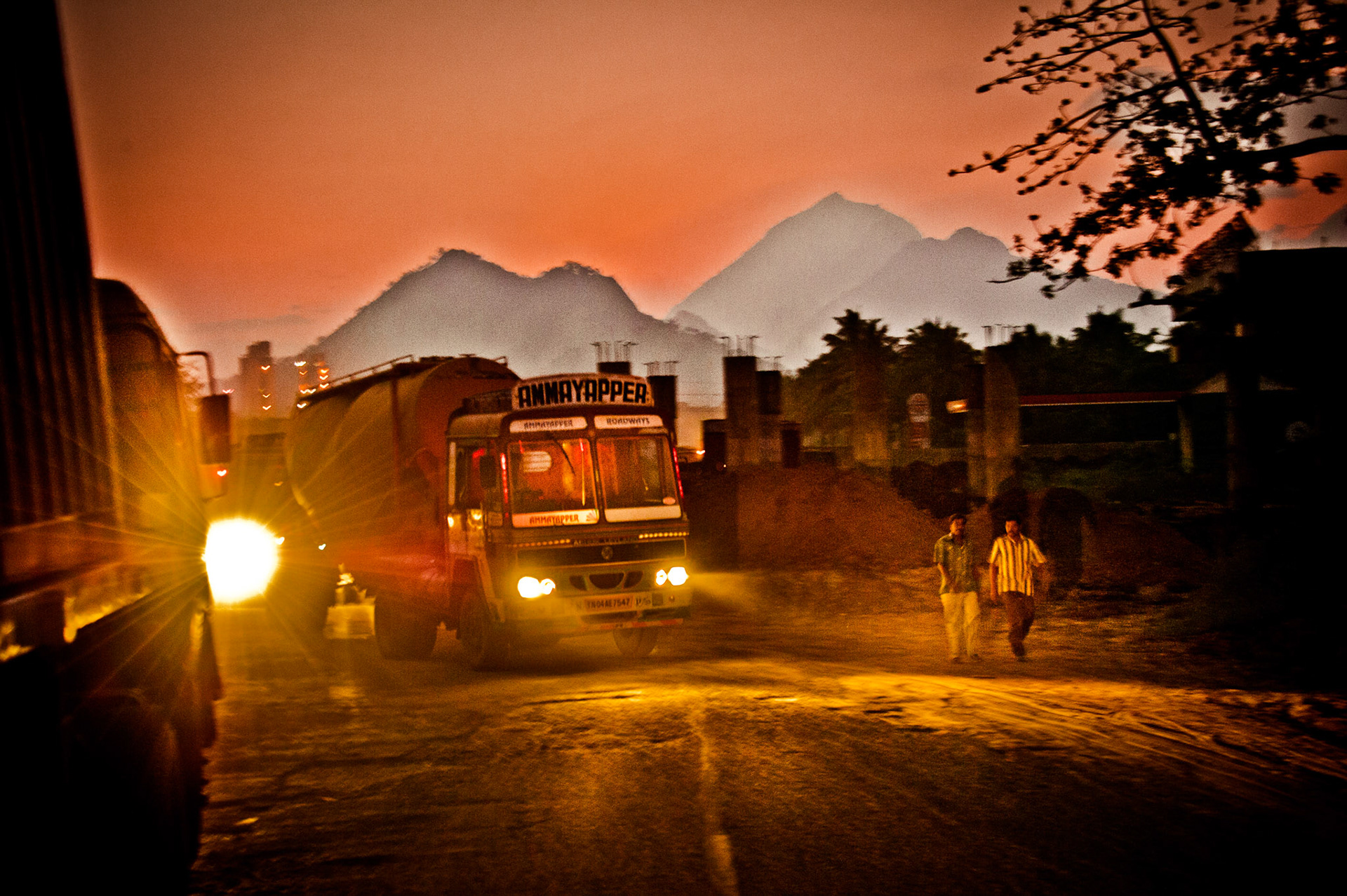 Indian Border. Kerala, Tamil Nadu 2011