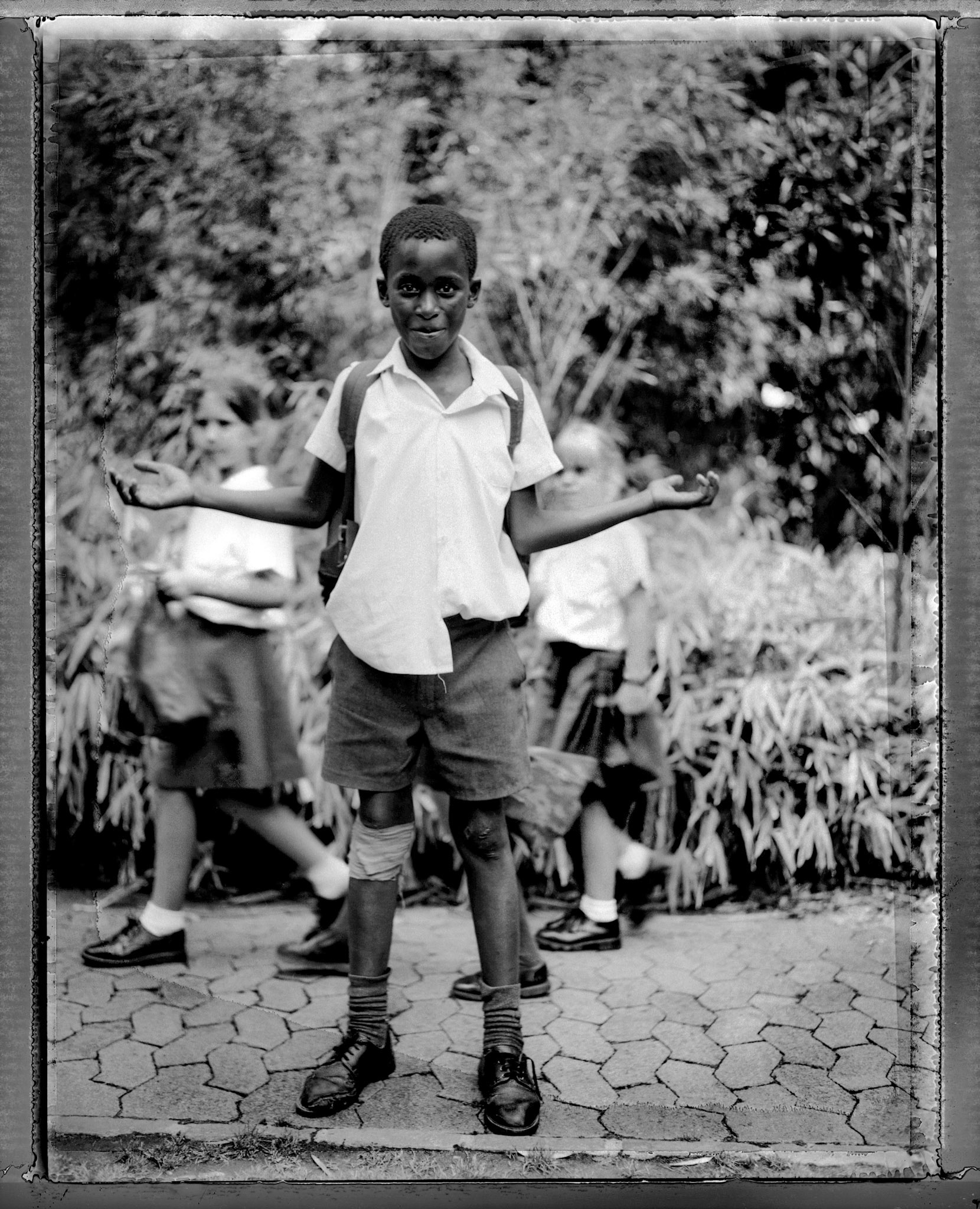 Et les petites écolières ! Cape Town,  sortie scolaire Kirstenbosch Gardens