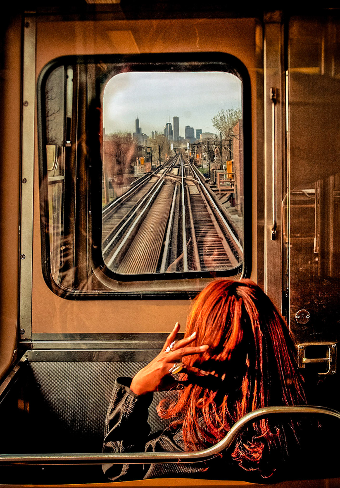 La Belle du métro. Southside Chicago 2009