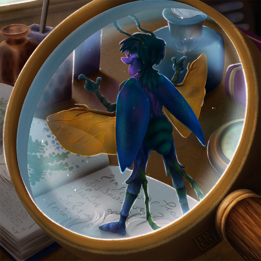 Doxy - J. K. Rowling's Fantastic Beasts - Procreate