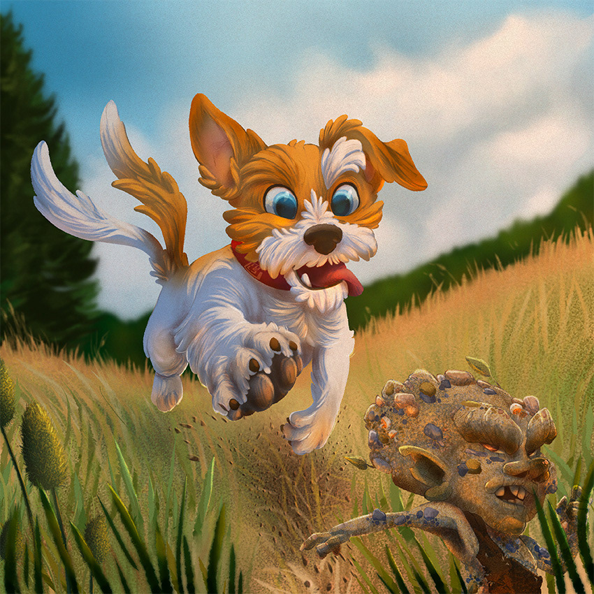 Crub and Gnome - J. K. Rowling's Fantastic Beasts - Procreate