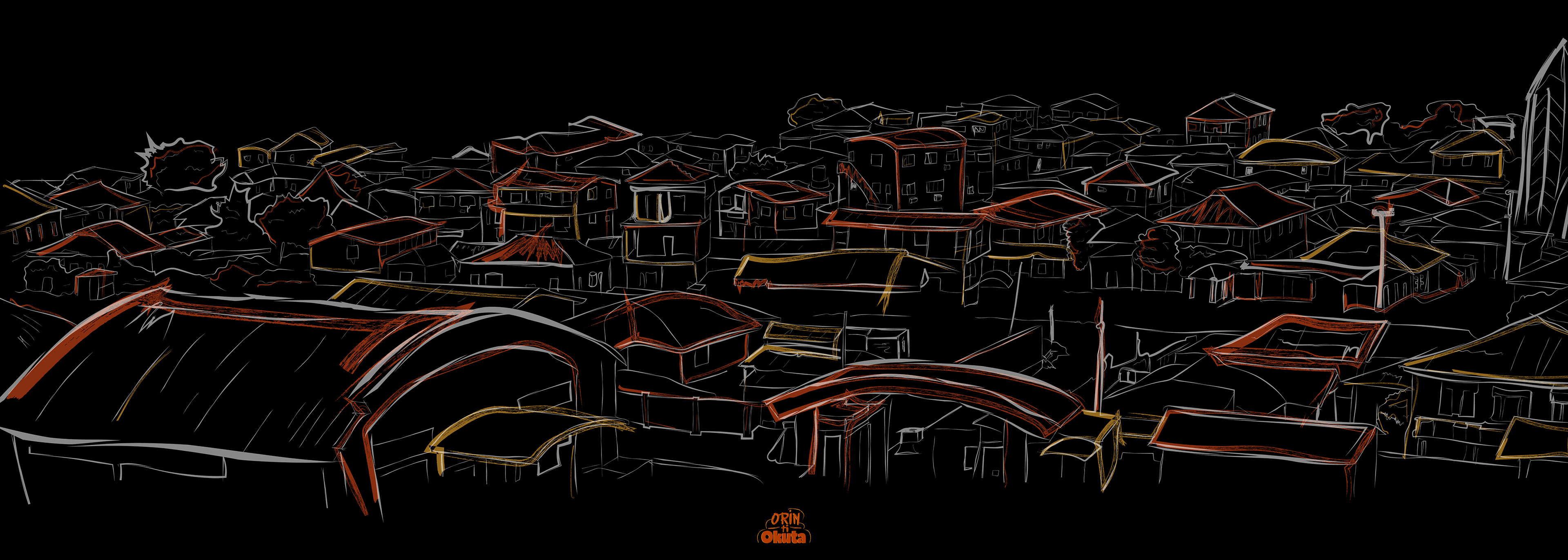 'Abeokuta Horizon' Campaign Illustration