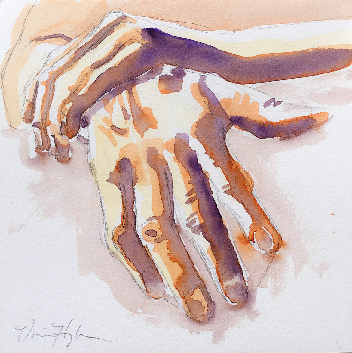 Hands (16" x 20") $150.