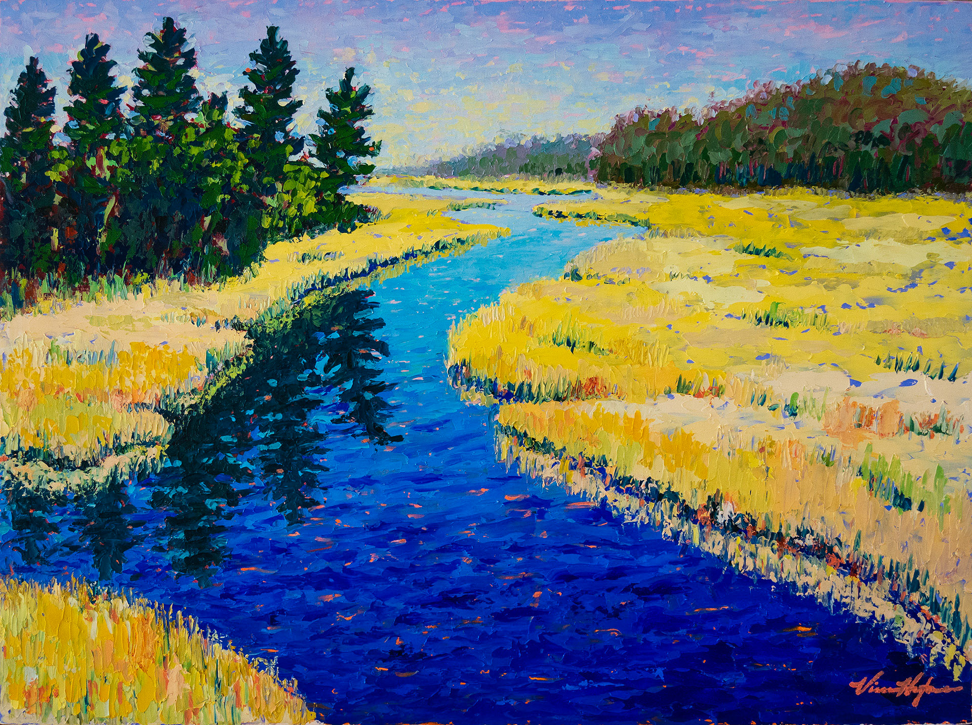 Holland Glade, Late Summer (31" x 23") *SOLD*