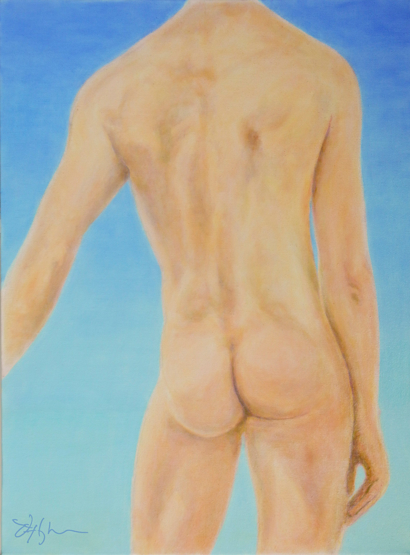 Z's Back (20" x 30") $750.
