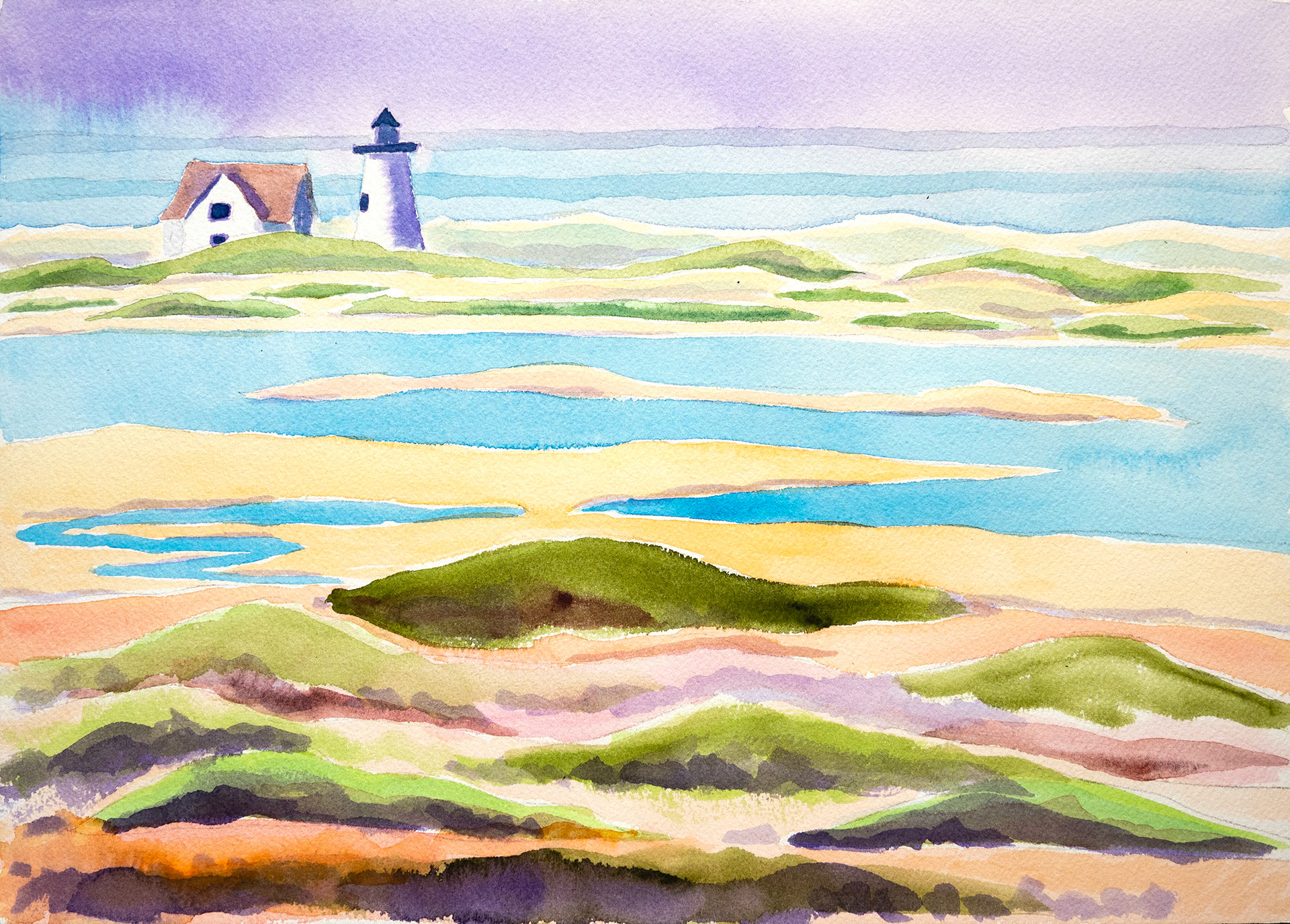 Race Point, High Tide (20" x 16") $210.