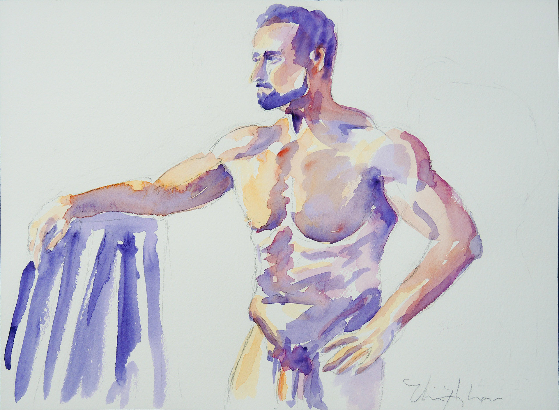 Standing (20" x 16")