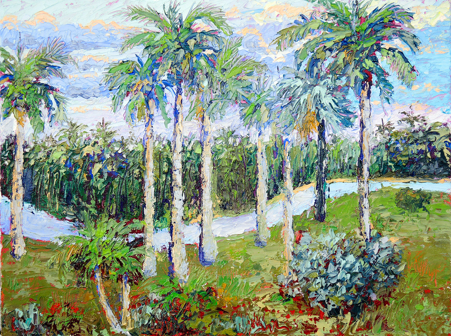 River Bend, Evening (24" x 18") $600.