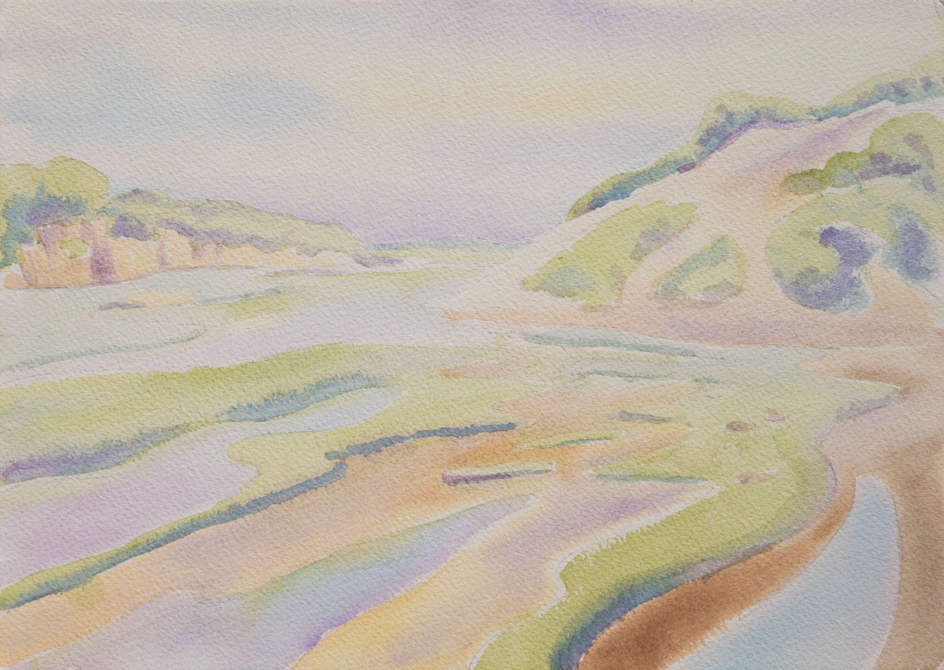 Misty Moors, Springtime (20" x 16") $210.