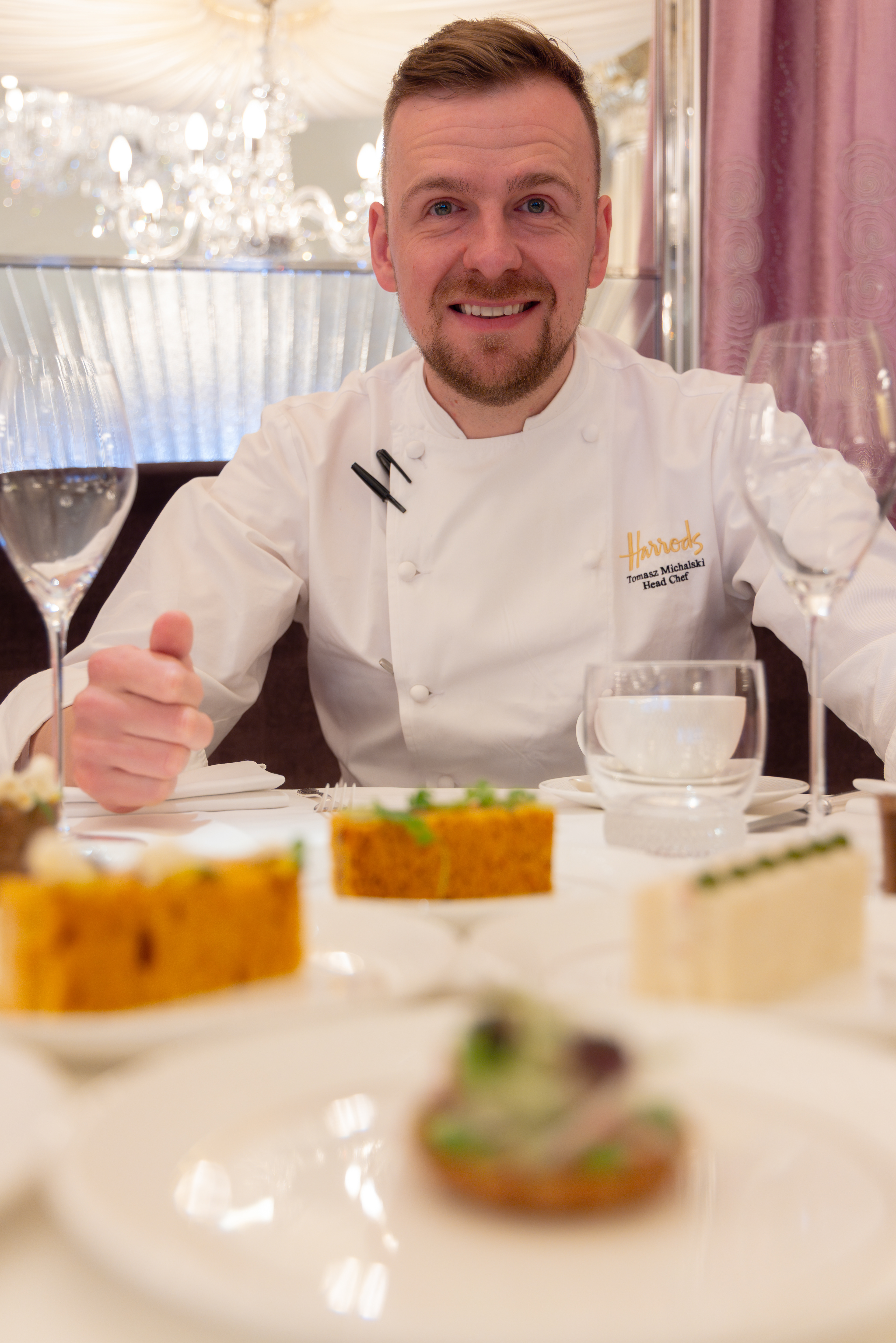 Photos taken in context of food training and are not official from the company.