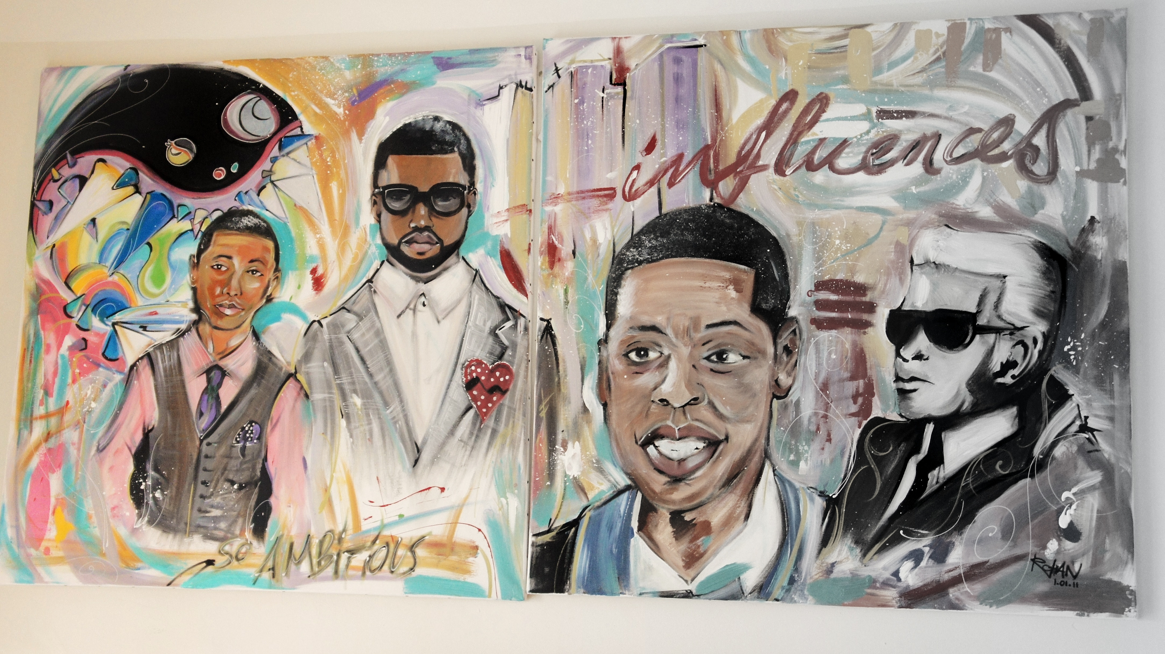Influences (2011, diptyque)
