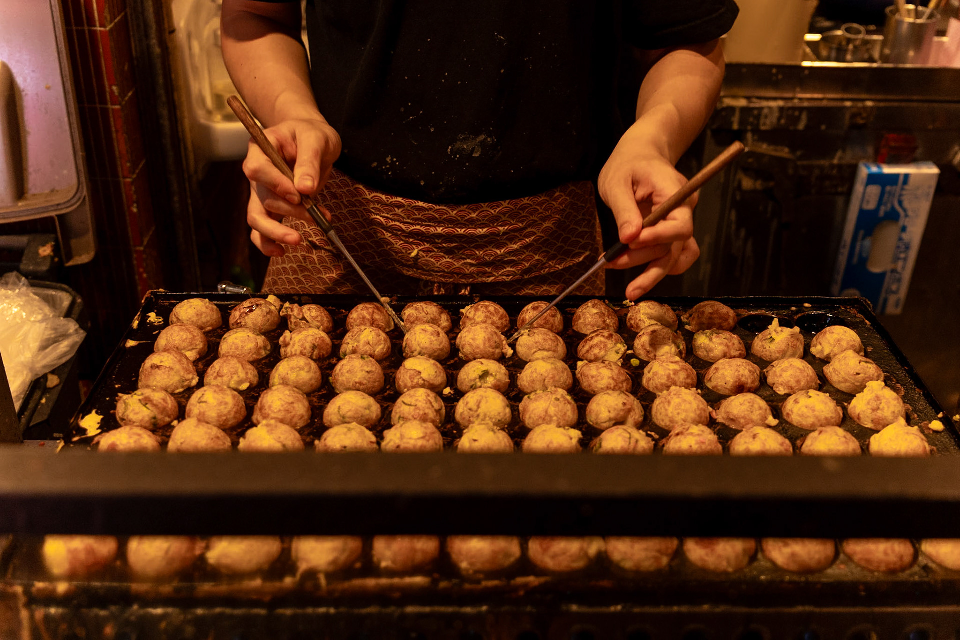 Takoyaki in Osaka