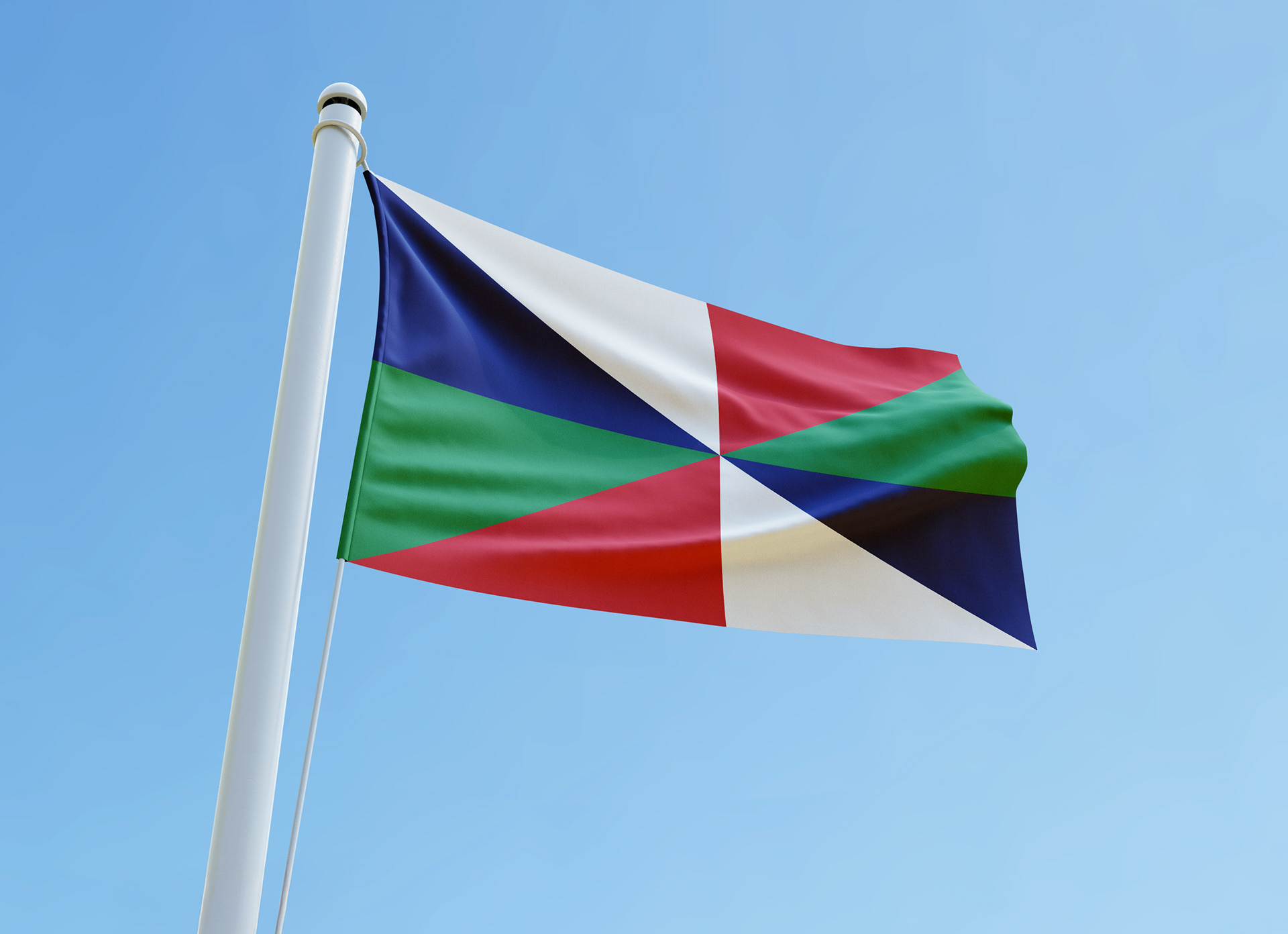 Graphic Designer reimagines the union jack to bring the flag into 2025