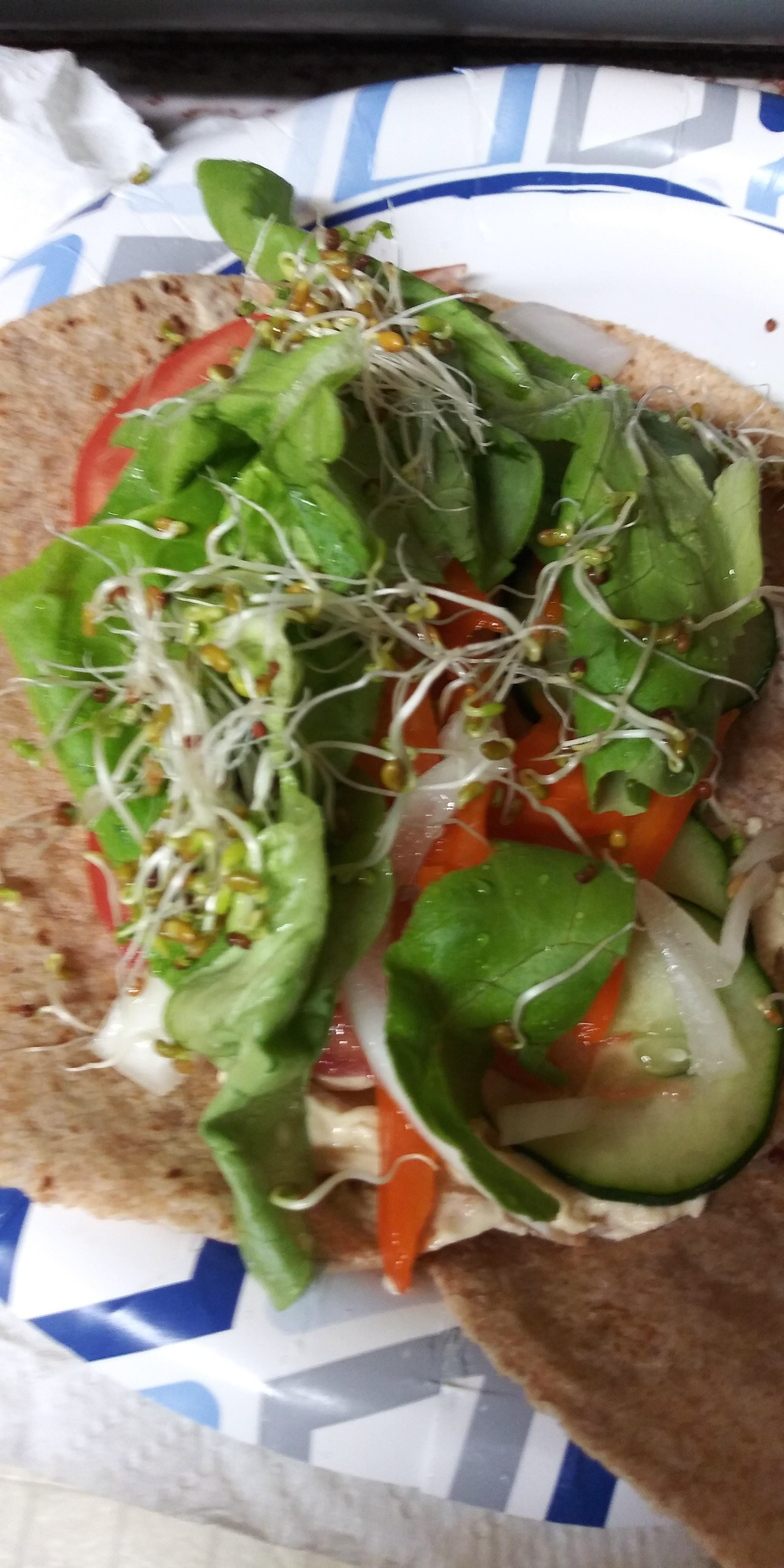 Aside from his other duties, Director Robert Christopher Smith also took on the task of making vegan wraps for star Paola Luelmo and several others on their first day of shooting in the "Old West Town". By all reports, they were delicious.