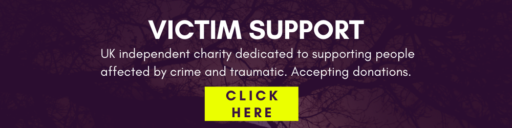Button linking to victim support 