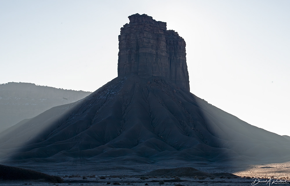New Mexico - Sunrise over the butte