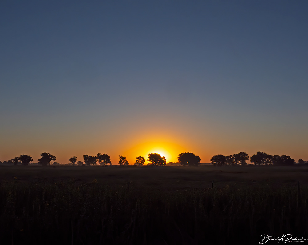 Kansas - September sunrise at Quivira