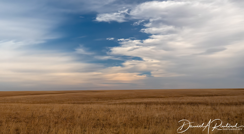 Kansas - Fall prairie vista