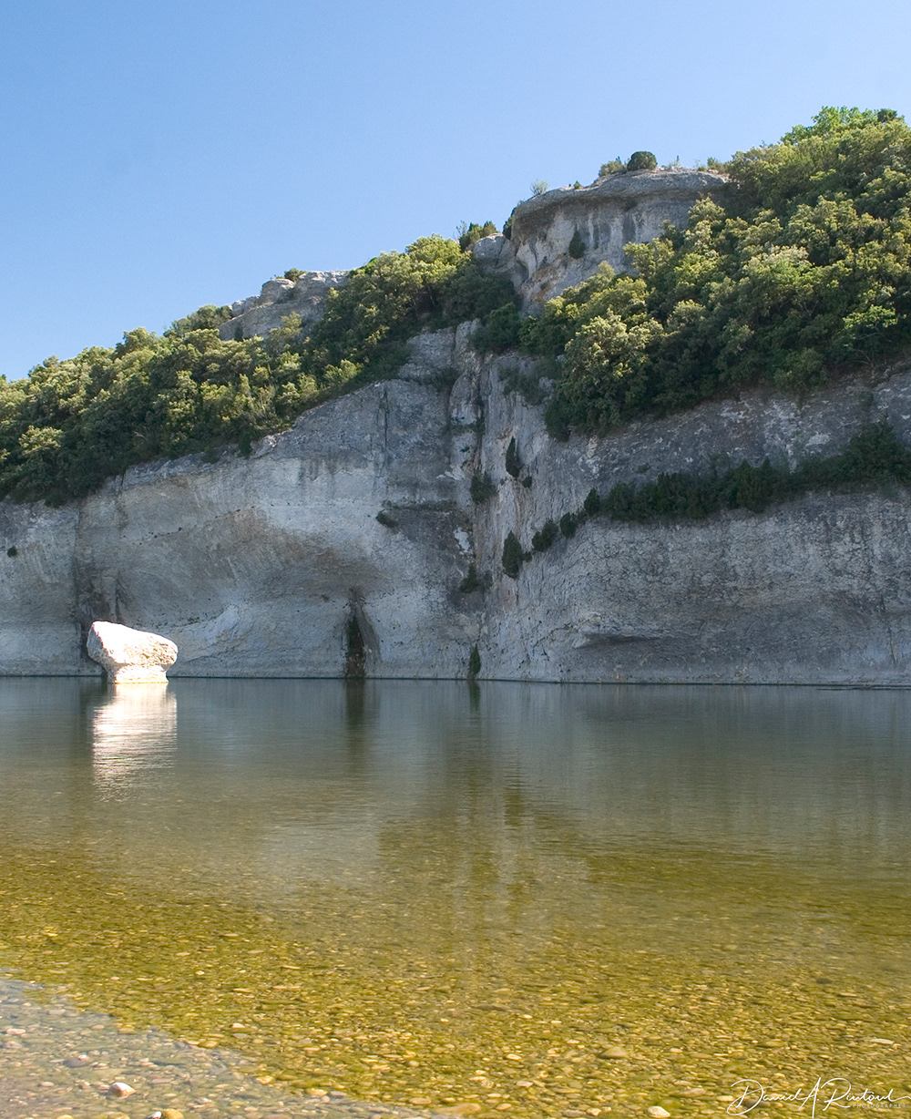 France - Ardeche River view